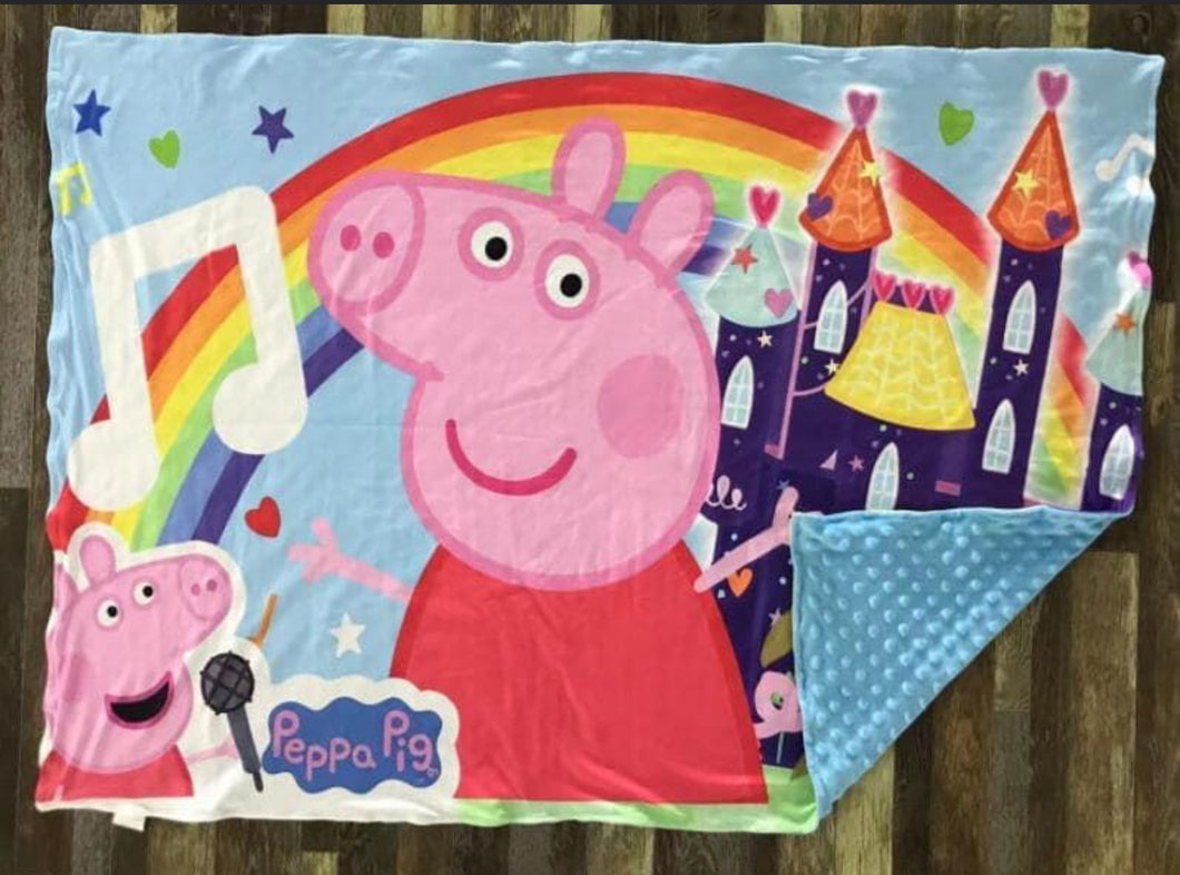 Preorder Peppa Pig Minky Blanket