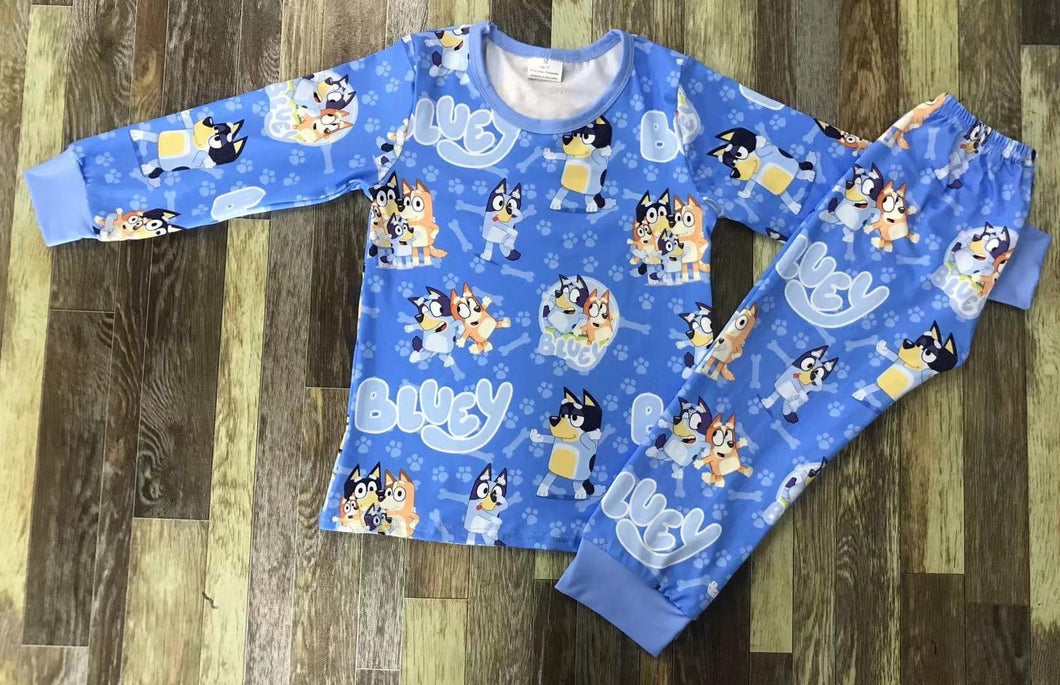 *Preorder* Bluey dark blue PJs