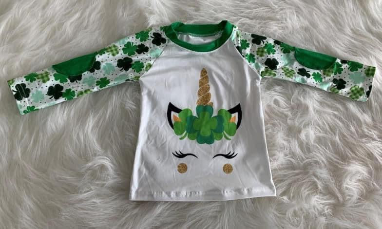 ETA 2/5 St Patrick’s Day Unicorn Shirt