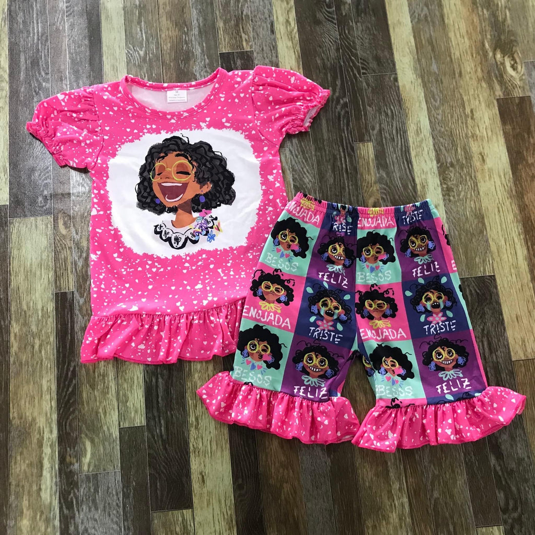 Preorder*  Mirabel shorts set