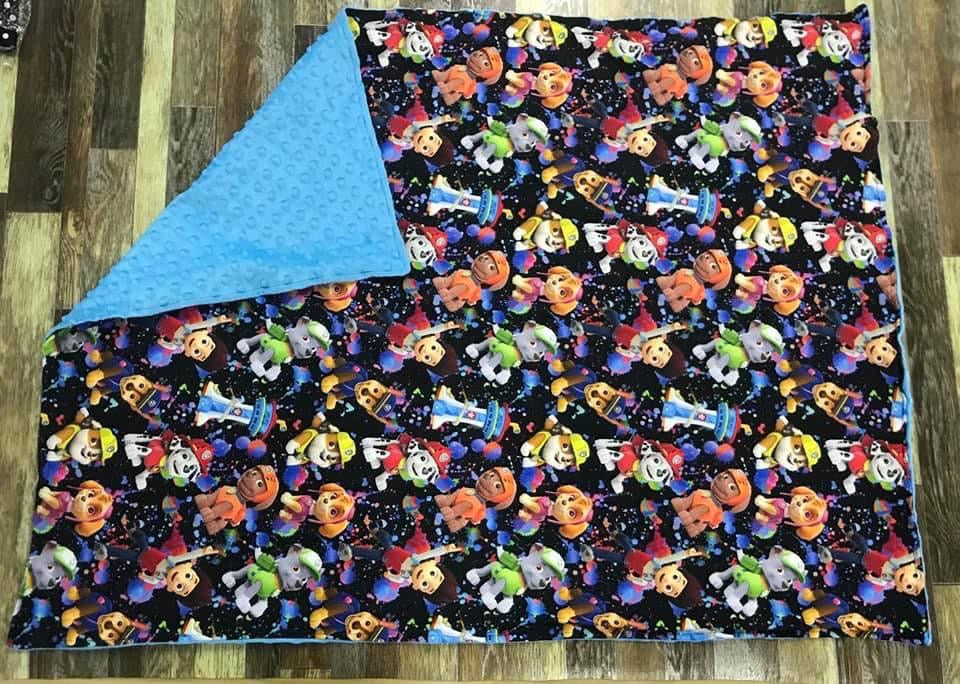 Preorder* Paw Patrol minky blanket