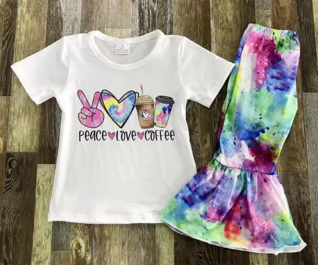 Preorder* Peace love and Coffee set