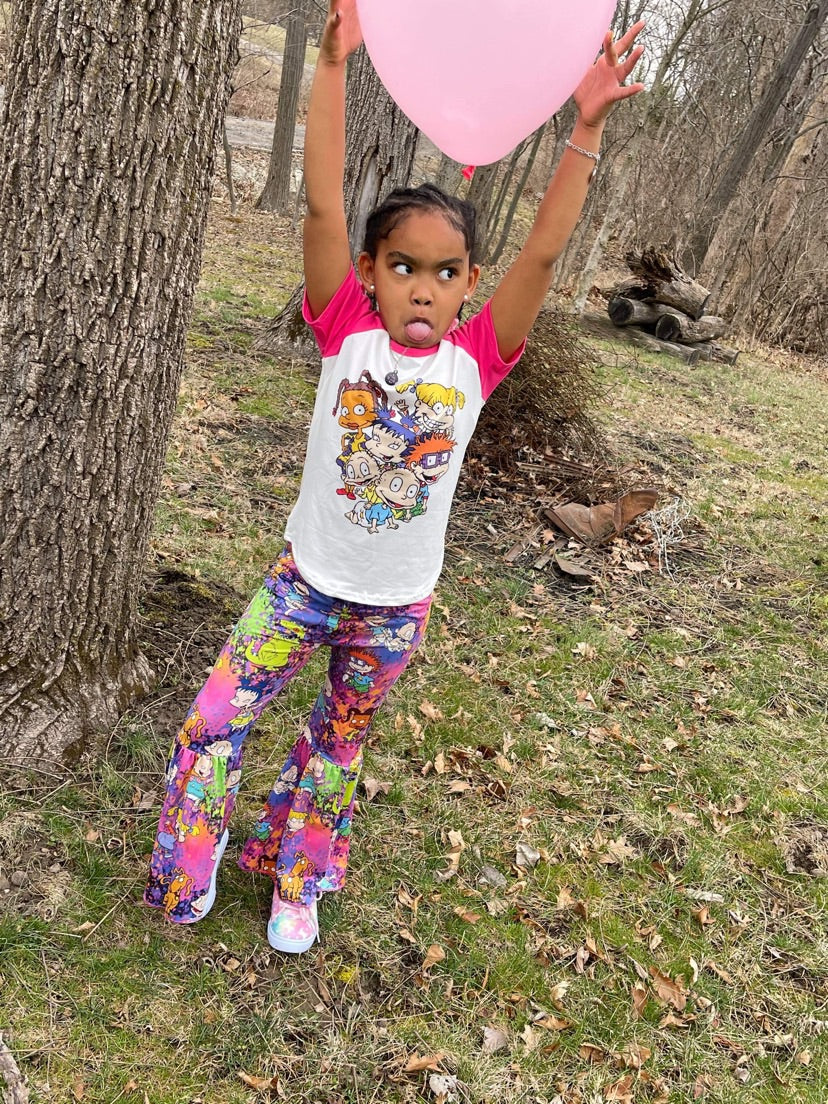 Rugrats Inspired Bell Pants Set