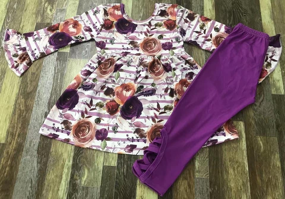 *Preorder* Purple Flower Set