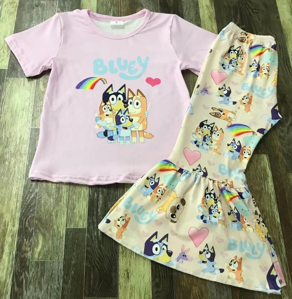 *Preorder* Bluey Rainbow Bell Set