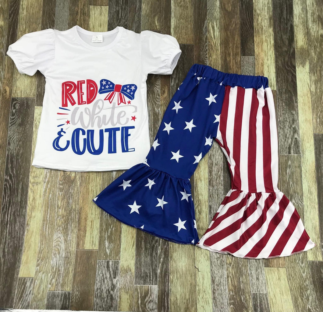 Preorder*  Red White and Cute bells set