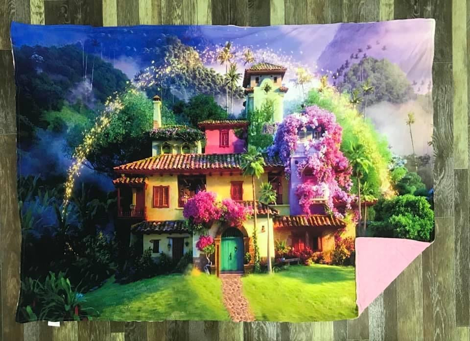 Preorder Encanto house minky blanket