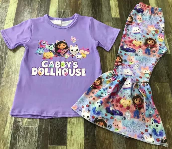 Preorder*  Gabby purple set