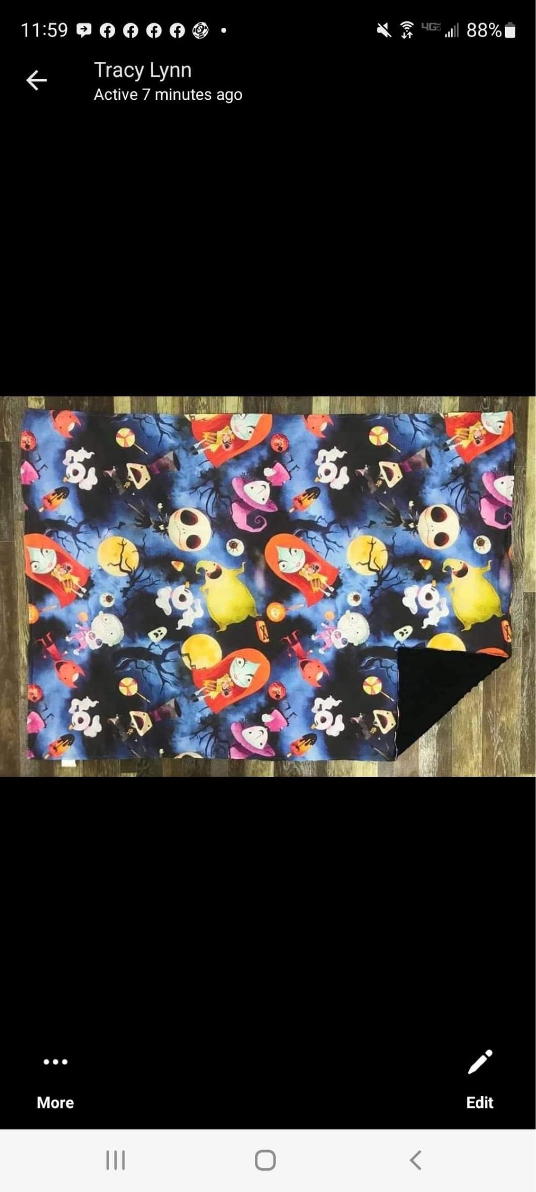 Preorder* NBC Minky Blanket