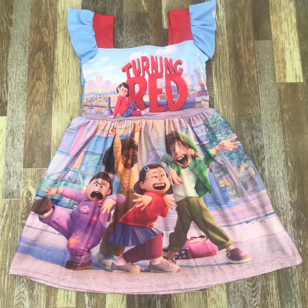 Preorder* Turning Red Character dress