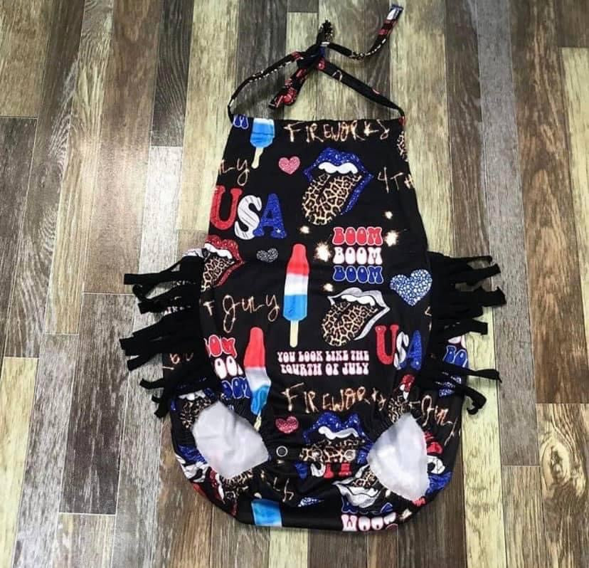 Preorder*  4th of July Romper