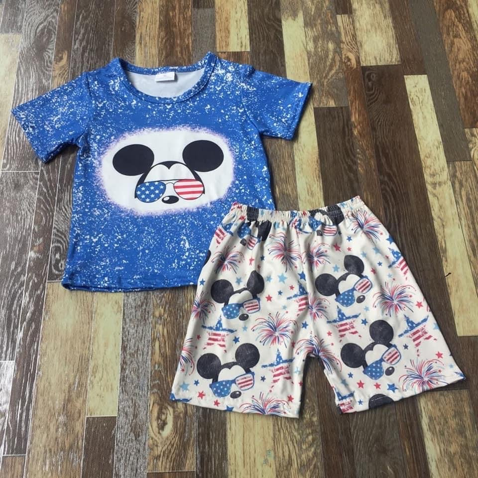 Preorder*  Patriotic Mickey Set