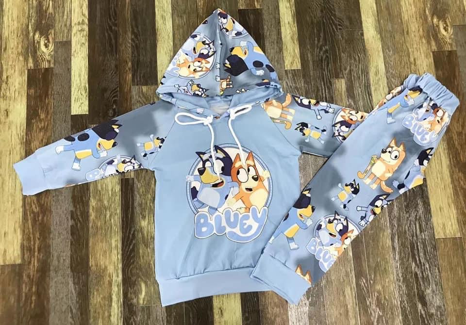 * Preorder* Bluey blue set