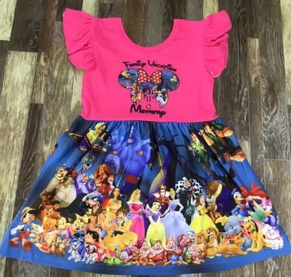 Preorder Disney Family dress