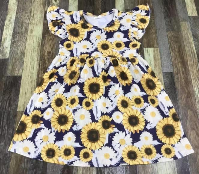 Preorder Sunflower Pearl Dress