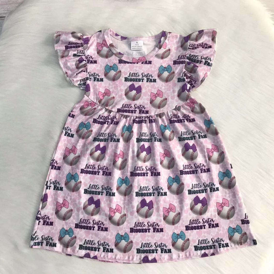 Preorder little sister biggest fan dress