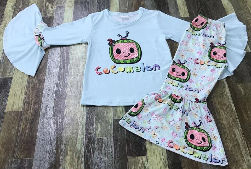 Preorder Cocomelon Bell sleeve set