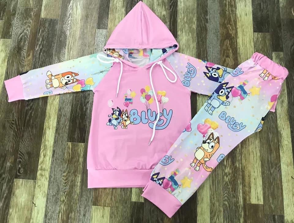 *Preorder* Bluey pink set