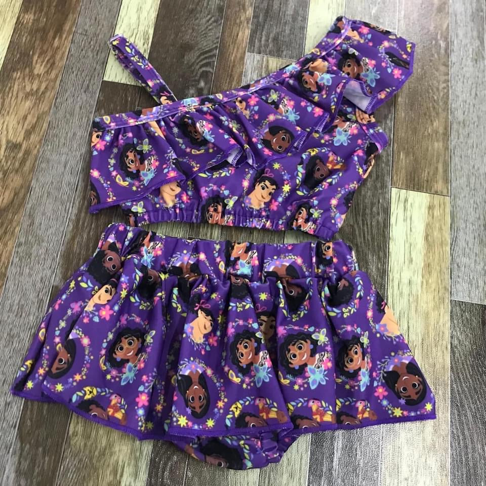 2 piece purple Encanto