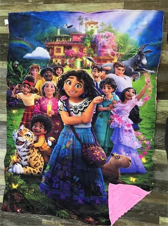 Preorder Encanto Family minky blanket