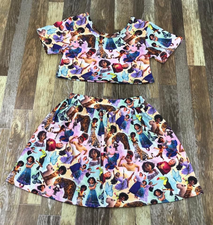 Preorder*  Encanto crop top set