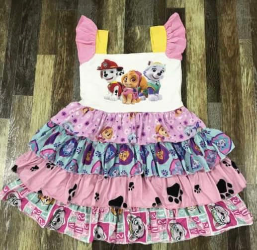 ETA 2/5 Preorder* Paw Patrol Ruffle dress