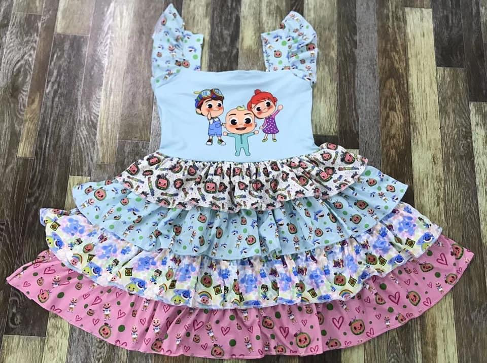 *Preorder* Cocomelon Ruffle dress