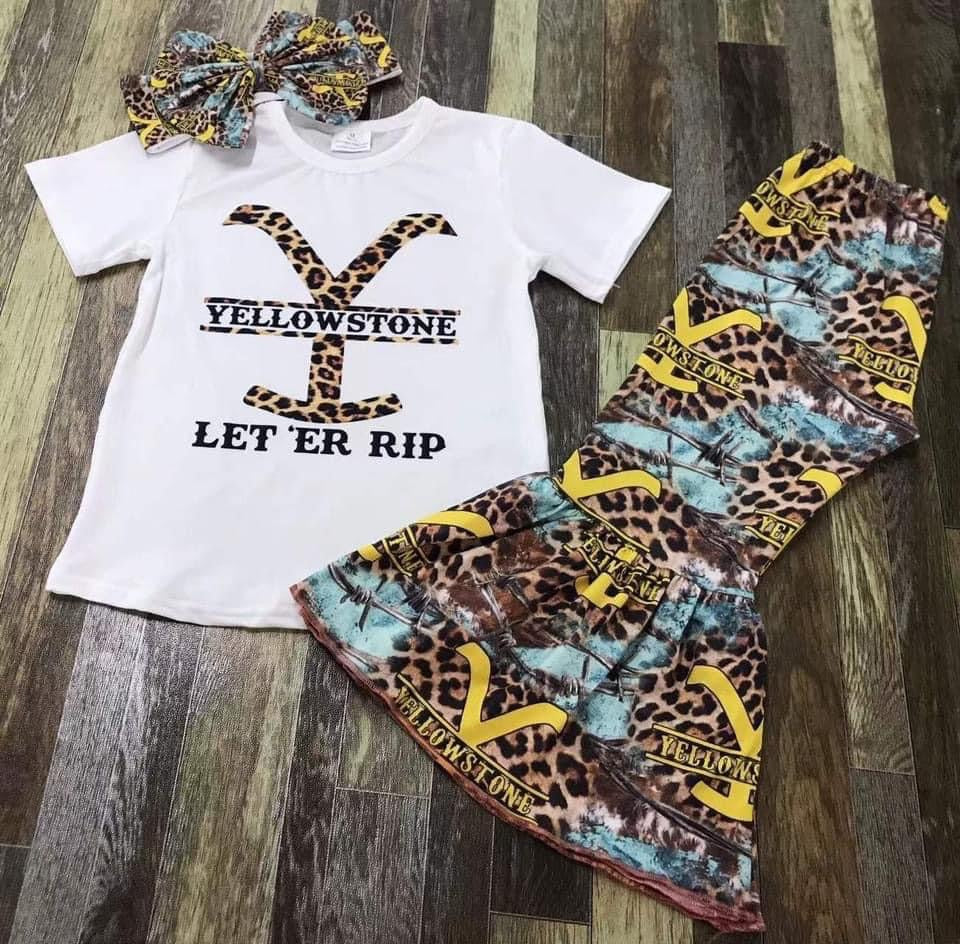 Preorder*  Yellowstone bells set with bow