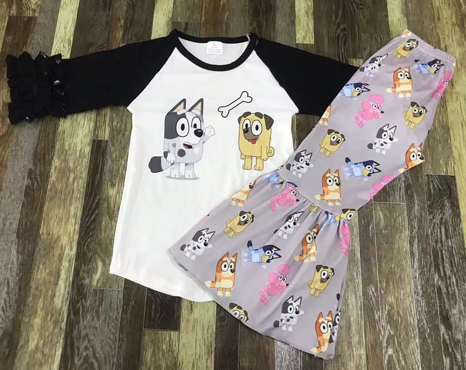 *Preorder* Bluey Black Bell Set