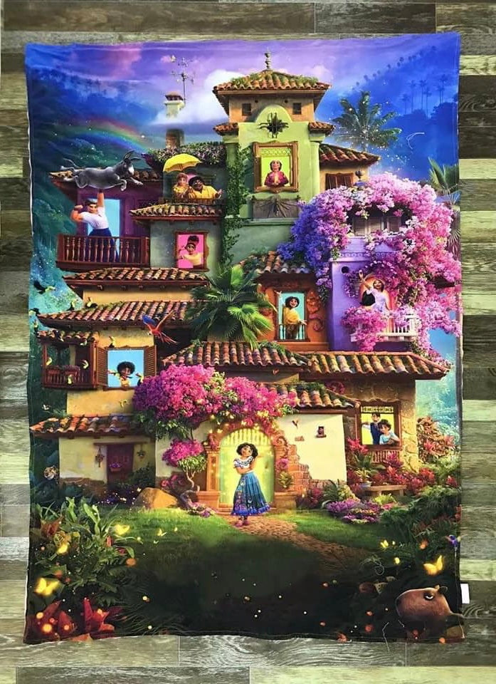 Preorder Encanto cast minky blanket