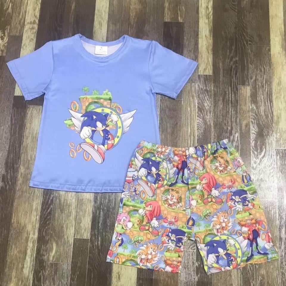 Preorder* Sonic shorts set