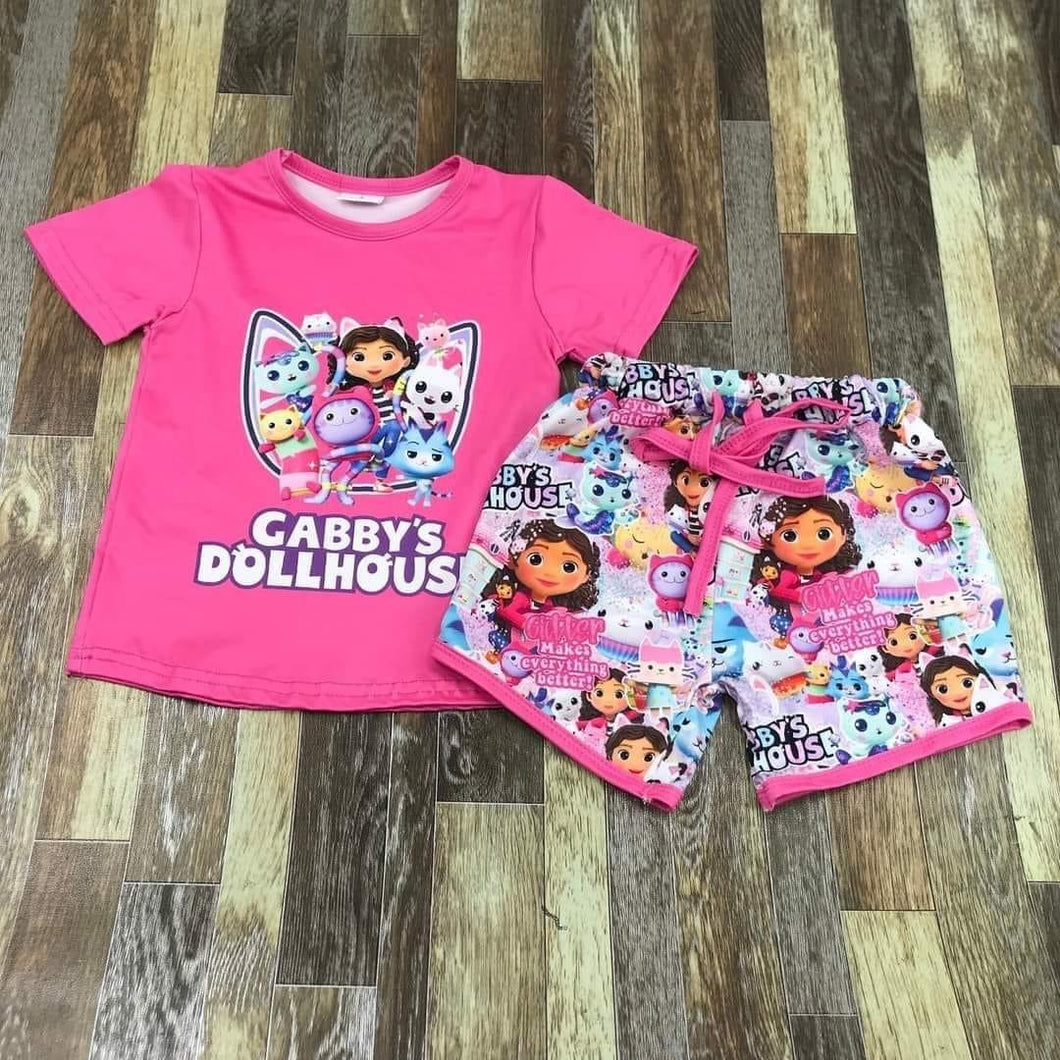 Preorder*  Gabby shorts set