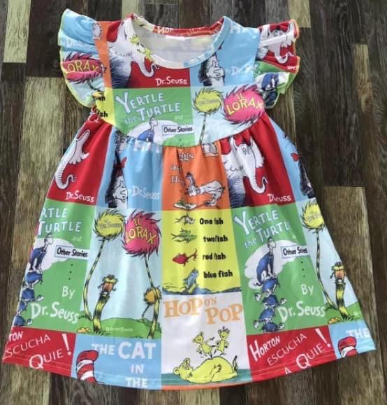 Preorder* Dr Seuss Pearl Dress