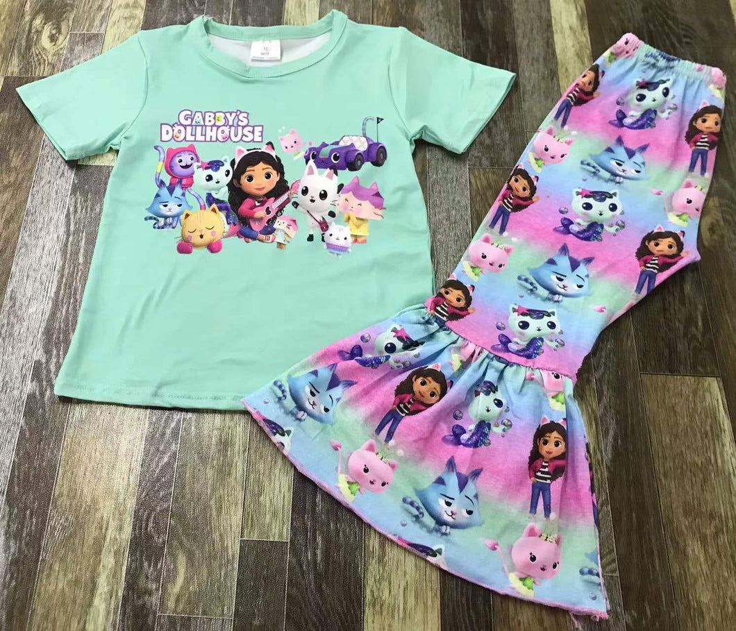 Preorder*  Gabby blue set