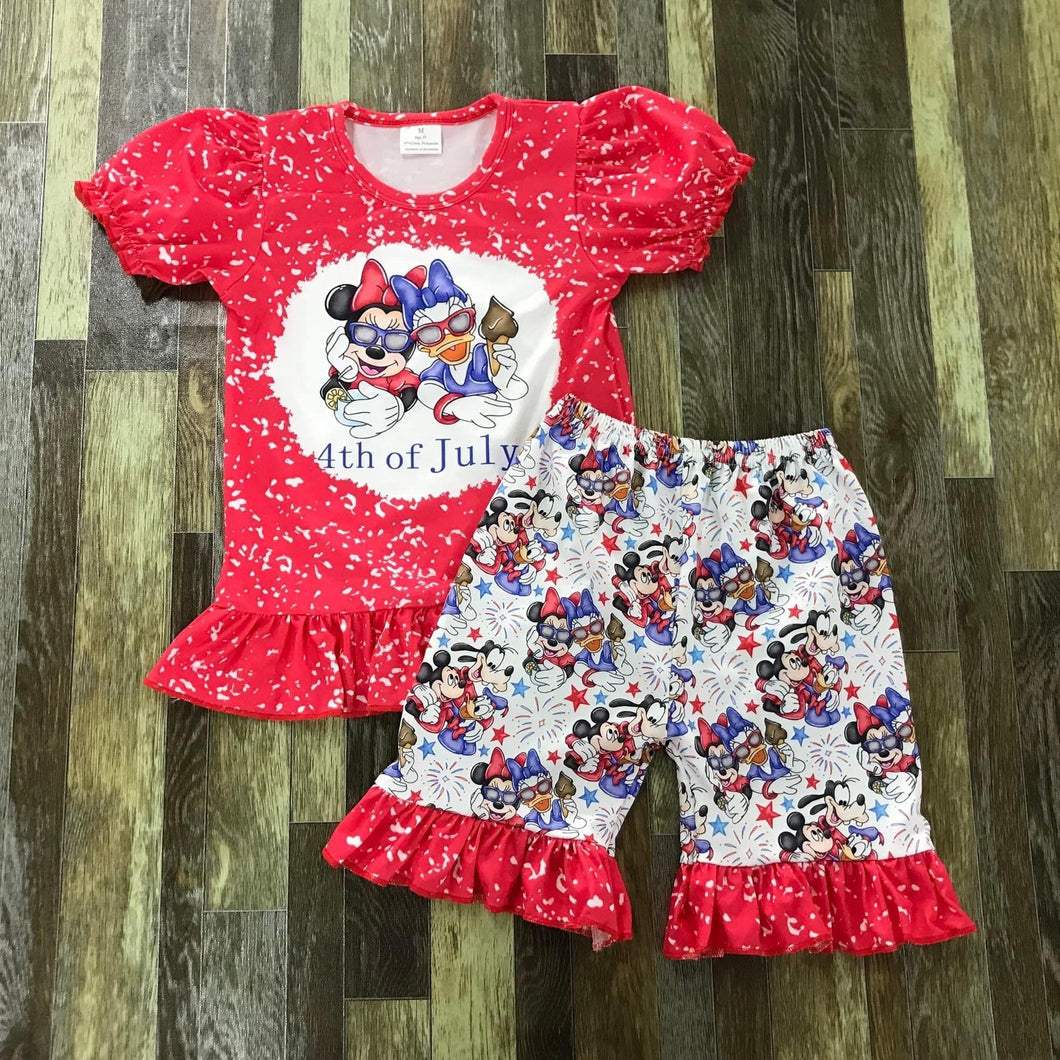 Preorder*  Patriotic Minnie and Daisy Set