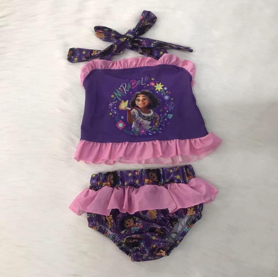 2 piece purple Encanto Mirabel