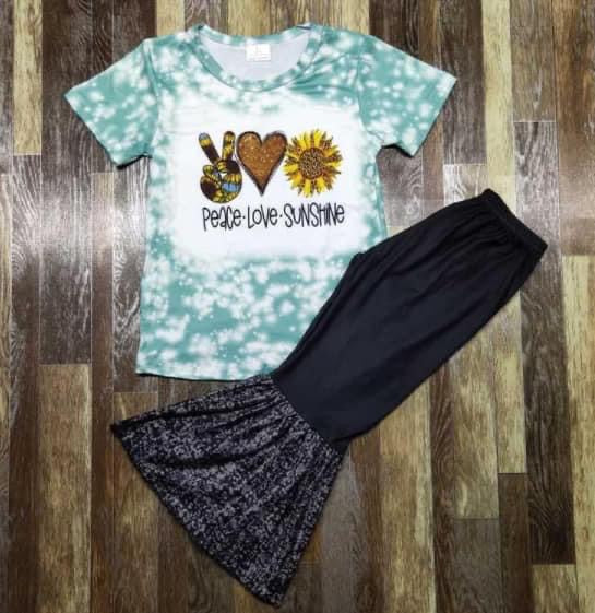 Preorder Peace Love Sunflower set