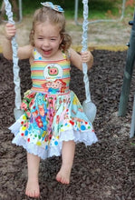 Load image into Gallery viewer, Cocomelon Inspired Twirl Dress
