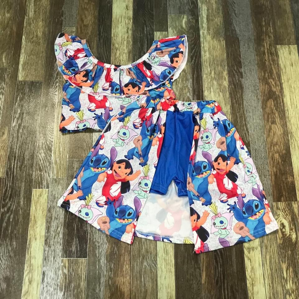 Preorder LILO and Stitch crop set