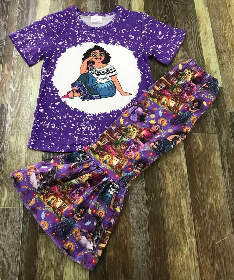 Preorder*  Encanto purple bells set