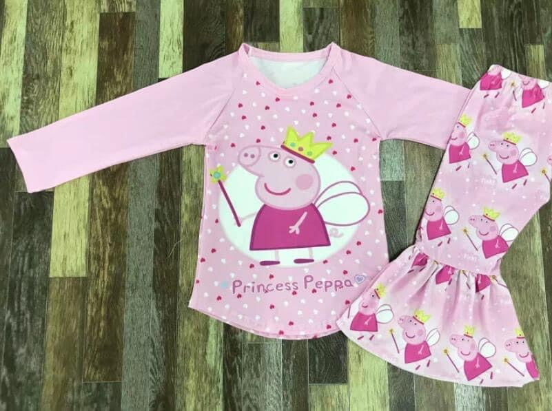 ETA 2/5 Preorder* Peppa pink bell set