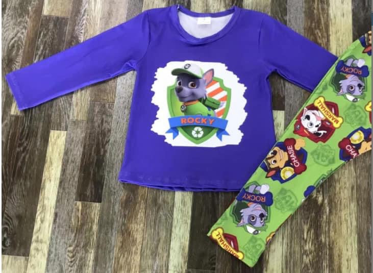 *Preorder* Paw Patrol blue pants set